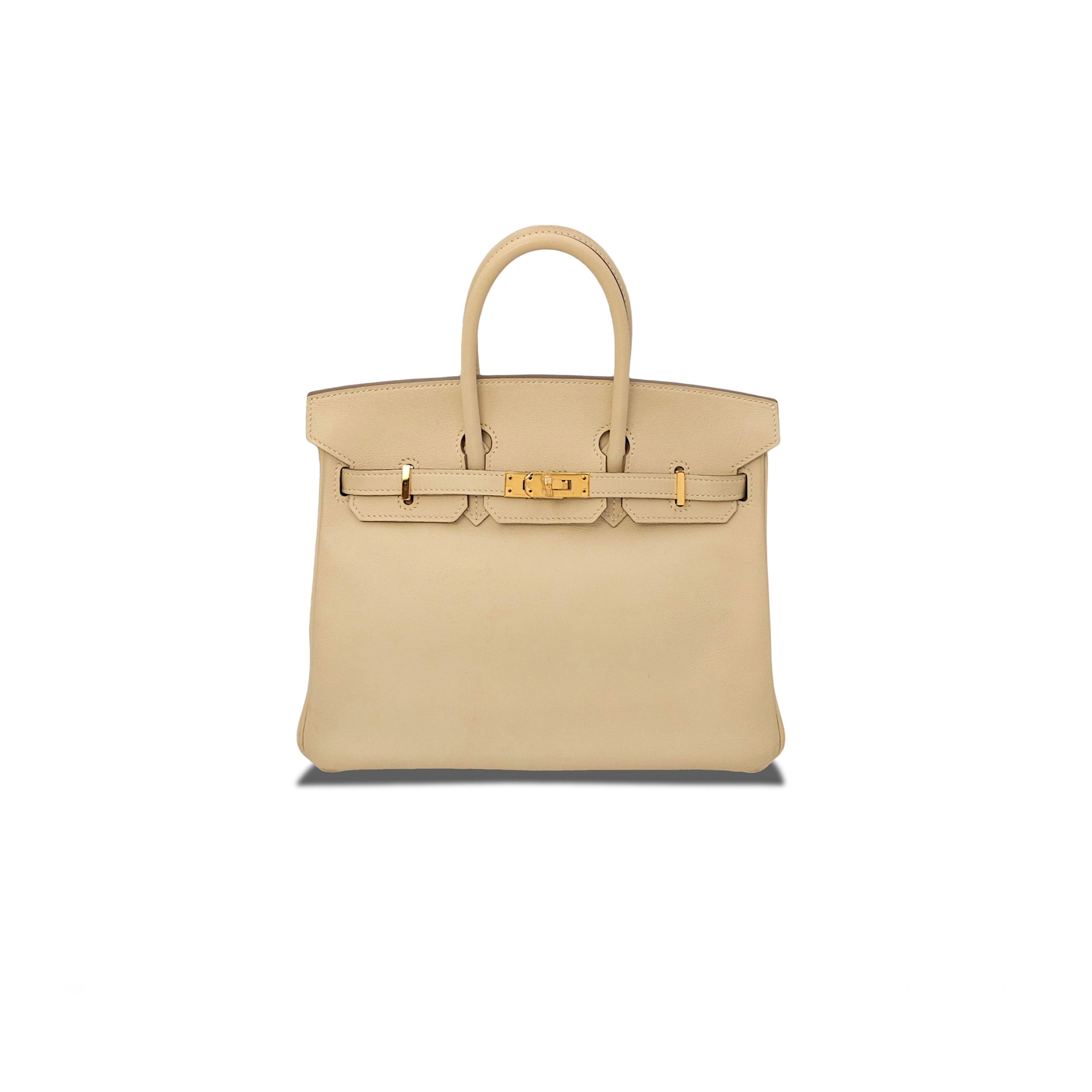 H**mes master birkin 30 swift leather trench coat grey gold buttons bag h049362cc01 (30*23*15cm)